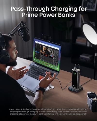 Anker Charging Base for Prime Power Banks with Pogo Pin, 150W Max - Image 3