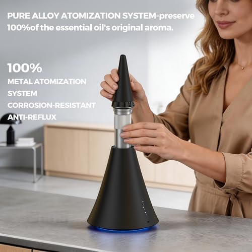 Waterless Essential Oil Diffuser， 2000 Sq.Ft Coverage for Large Rooms - Image 2