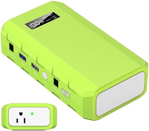 Portable Power Station with AC Outlet 120V, 24000mAh Laptop Charger Bank by POWKEY