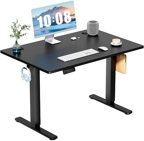DUMOS 40 Inch Electric Standing Desk, Memory Adjustable Home Office Desk by DumosLifestyle