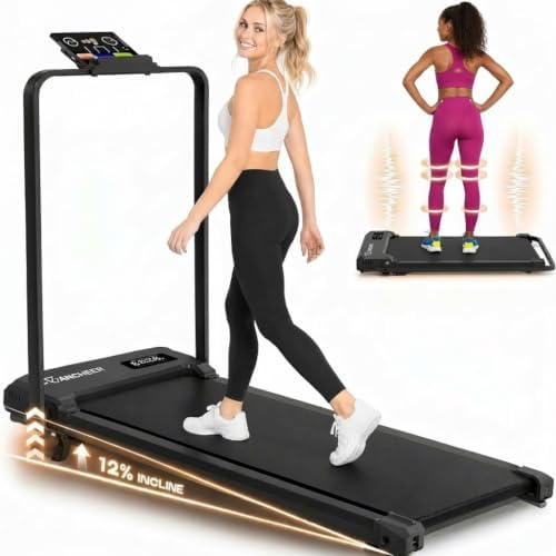 ANCHEER Walking Pad with Incline-Small Treadmill for Home by YourHealthyLifestyle