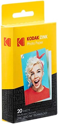 KODAK Step Instant Photo Printer with Bluetooth/NFC, Zink Technology & KODAK App for iOS & Android (Blue) Go Bundle - Image 2