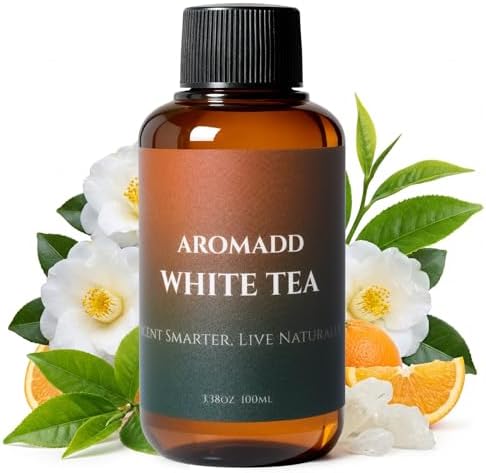 Aromadd White Tea Diffuser Oil Inspired by Luxury Hotel Scent, 100 mL by Aromadd