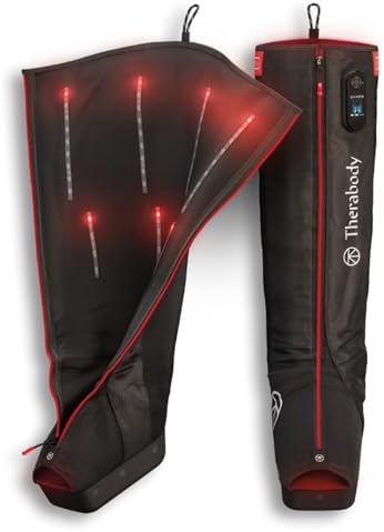 Therabody JetBoots PRO Plus Wireless LED 3-in-1 Boots | Short <29" Inseam by Therabody