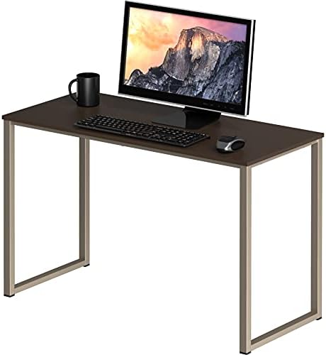 SHW Mission 32-Inch Home Office Computer Desk, Espresso by SHW