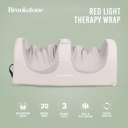 Brookstone - Shiatsu Foot Massager with Heat, Compression and Deep Kneading - Image 2