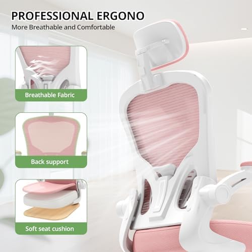 Synorla Office Chair|330LBS Capacity Ergonomic Desk Chair - Image 6