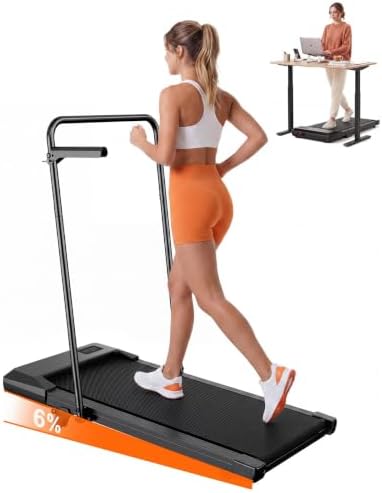 6% Incline 300 lbs Walking Pad Under Desk Treadmill by %E2%80%8ELacuffy
