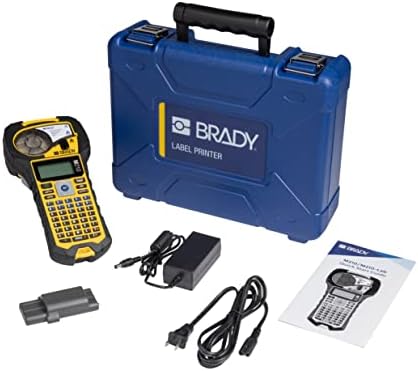 Brady M210 Portable Label Printer Kit (M210-KIT), Yellow/Black by BradyCorp