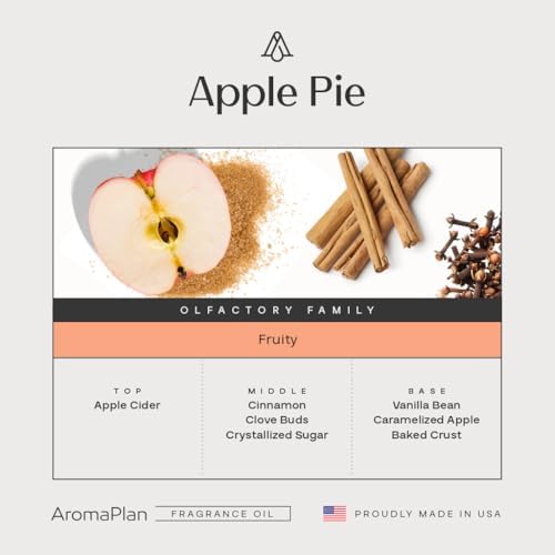 AromaPlan Apple Pie Hotel Diffuser Oil – 100% Fragrance Oil, 5.07 Fl Oz - Image 2