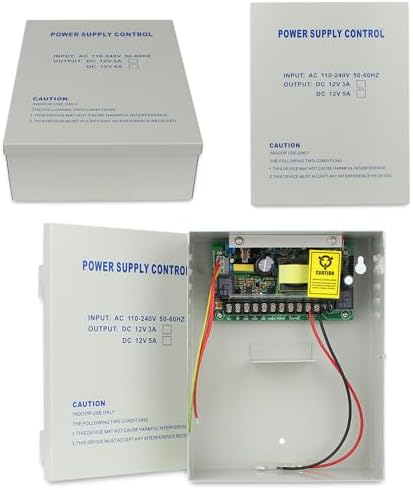 WiFi Remote Manage IP66 Watreproof Access Control Keypad 600lbs Electric Magnetic Lock110-240V Power Supply Box(Support Backup Battery) Smart Phone App Remote ADD/Delete User - Image 4