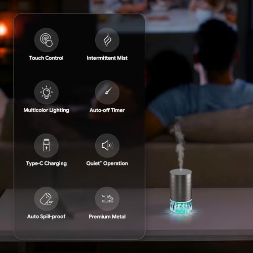 Airversa RD2 Waterless Diffuser for Essential Oil for Home, Room, Black - Image 5