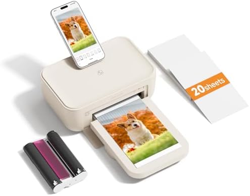 HPRT CP4100 4x6 Photo Printer, Desktop Instant Picture Printer, Wi-Fi Print by HPRT
