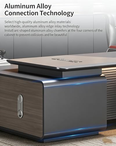 Executive Desk for CEOS, Large L-Shaped Desk - Image 4