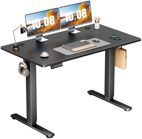 Sweetcrispy Electric Standing Desk, Computer Desk, 48x24 Inch by Sweetcrispy