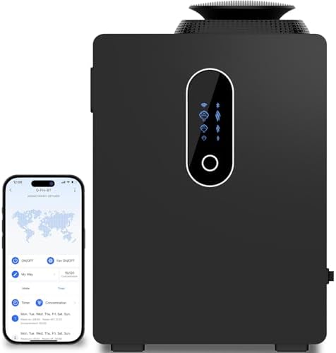 2026 Upgraded HVAC Scent Diffuser Machine Cover 6000 Sq.Ft With WIFI Control for Large Room, 1000ML Scent Air Machine For Home, Waterless Cold Air Aromatherapy Essential Oil Diffuser for Hotel, Office by ASCENTYER