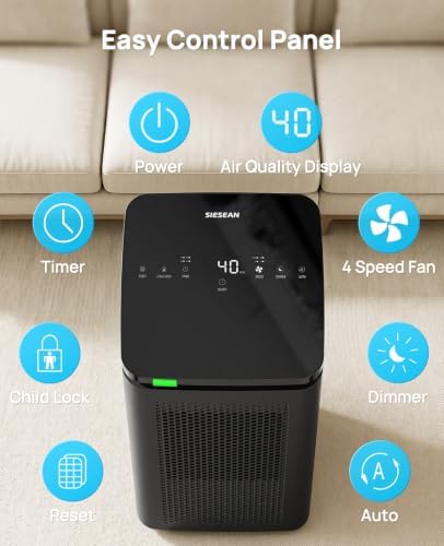 Hepa Air Purifiers for Home up to 3600 Ft², 235 CADR, 30dB Quiet Operation - Image 6