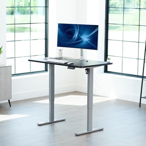 VIVO Black 48 x 30 in Standing Desk, DESK-KIT-1G5B - Image 2