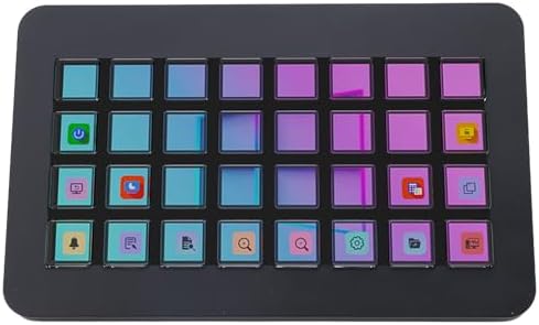LICAEVEY Stream Controller Deck with 32 Customizable Macro LCD Keys, for Content Creators Streaming Gaming, for Wins 10 64 bit & Higher Versions, for OS X (Black) - Image 6