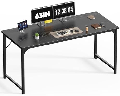 DUMOS 63 Inch Small Computer Desk, Gaming Desks for Home Office Bedroom by DumosLifestyle
