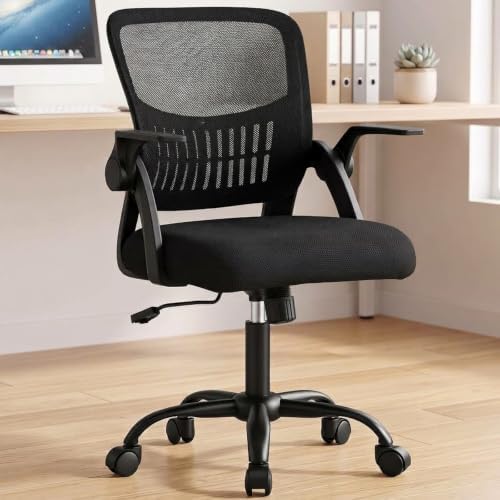 OLIXIS Ergonomic Office Desk Chair, Mid-Back Executive Computer Chair by OLIXIS