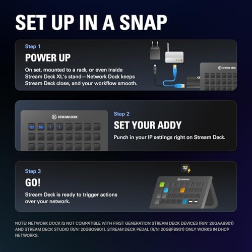 Elgato Network Dock, Ethernet Adapter for Stream Deck - Image 3