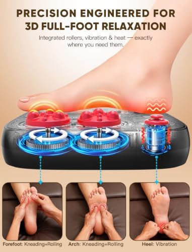 Foot Massager with Vibration for Plantar Fasciitis & Neuropathy - Image 4