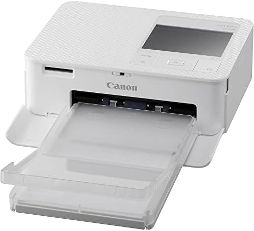 Canon SELPHY CP1500 Compact Photo Printer Accessory Cleaning (White) Bundle - Image 2