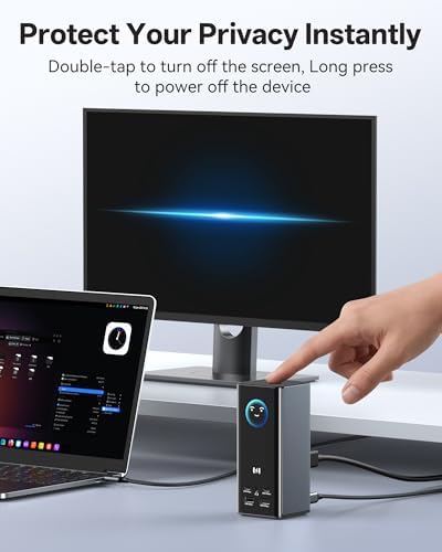 Selore Laptop Docking Station 3 Monitors Triple 4K Display 3 HDMI 2 DP - Image 6