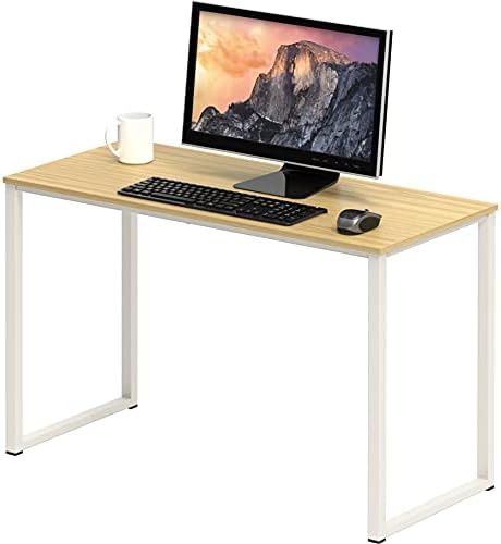 SHW Mission 32-Inch Home Office Computer Desk, Oak by SHW