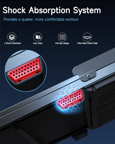 Walking Pad Treadmill for Home - Under Desk Treadmills Mini Portable Walking Running Machine Slim Compact Small Lightweight - Image 3