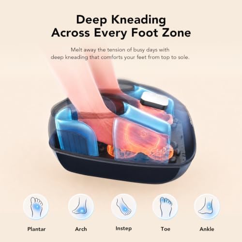 SKG YS100 Shiatsu Foot Massager with Heat for Plantar Fasciitis - Image 5