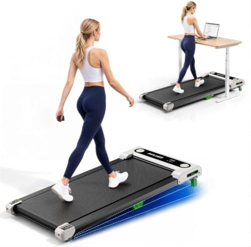 AKLUER Walking Pad Treadmill - 2.5HP Under Desk Treadmill with Incline by AKLUER