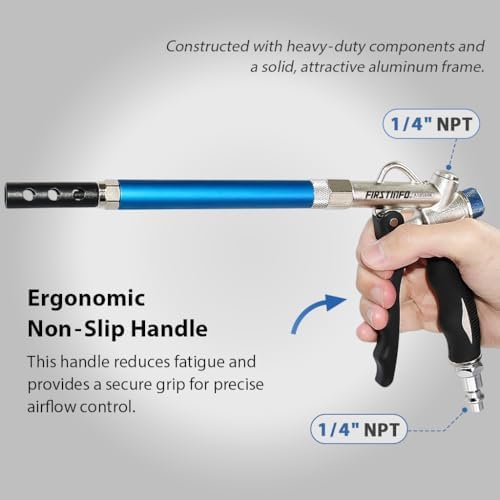 FIRSTINFO A18569KUS 22-Piece Windstorm (2X Flow) Air Blow Gun Kit - Image 6