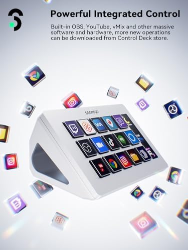 SOOMFON Stream Controller Studio Control Deck 15 Macro Keys and Dashboard - Image 5