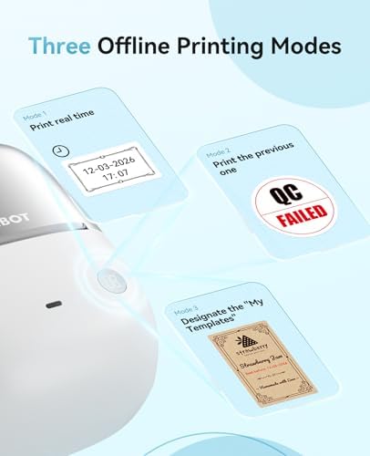 NIIMBOT B2 PRO Label Maker, 300DPI HD Thermal Photo Label Printer, Silver - Image 2