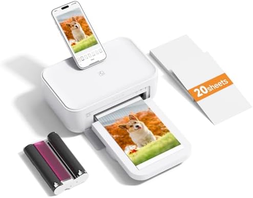 HPRT CP4100 4x6 Photo Printer, Desktop Instant Picture Printer, Wi-Fi Print by HPRT