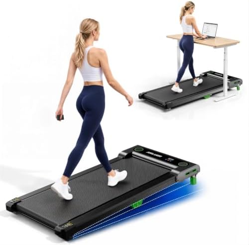 AKLUER Walking Pad Treadmill - 2.5HP Under Desk Treadmill with Incline by AKLUER