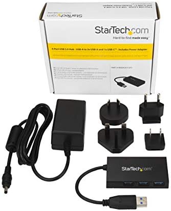 StarTech 4-Port USB-A Hub 5Gbps, 3x USB-A 1x USB-C, TAA (HB30A3A1CSFS) - Image 6