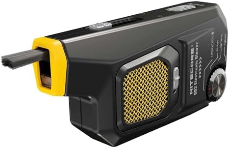 Nitecore BlowerBaby BB2 USB Rechargeable Electronic Air Duster Blower for Camera, Keyboard, Laptop Cleaning with Built-in LED, Include Cable Organizer - Image 2
