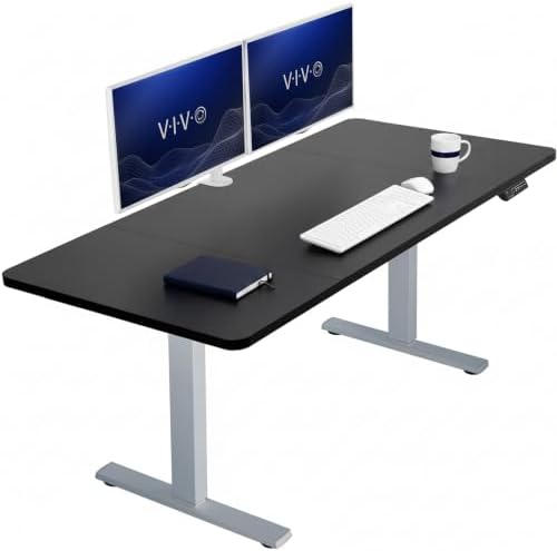 VIVO Black 60 x 30 in Standing Desk, DESK-KIT-1G6B-30 by VIVO