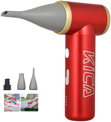 KiCA Jetfan 2S Electric Air Duster, Rechargeable Compressed Air Cleaner by KiCA