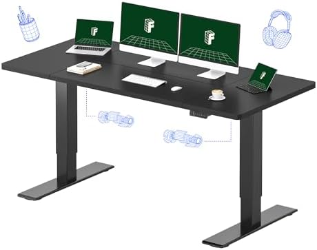 FLEXISPOT 71"x32" Electric Standing Desk, Black by Unknown