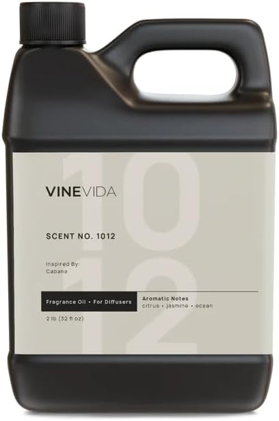VINEVIDA (32oz) Hotel Fragrance Collection Diffuser Oil - Hotel Scents Diffusers for Home - Cold Air Diffuser Oil - Hotel Scent Essential Oil - Scent No.1012 by VINEVIDA
