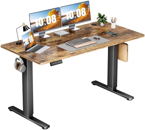 Sweetcrispy Electric Standing Desk, Computer Desk, 55x24 Inch by Sweetcrispy