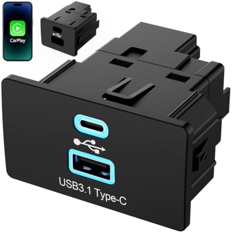 Wirelees Carplay for Ford F-150 Lincoln 2016-2023 SYNC 3.4 Auto USB Hub by Unknown
