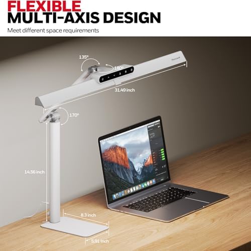 Honeywell HJ1WT 1200LM LED Desk Lamp Dimmable Lamp for Desk - Image 5