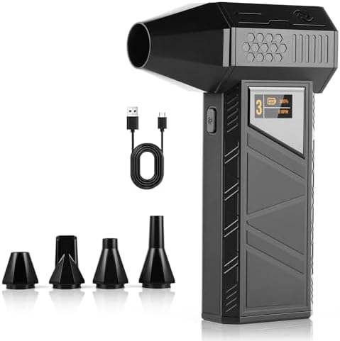 Turbo Fan – 70m/s Cordless Air Duster for Car PC Home Office by Aplaywater