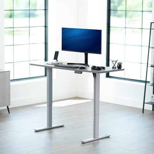 VIVO Dark Gray 60 x 24 in Standing Desk, DESK-KIT-1G6G - Image 2