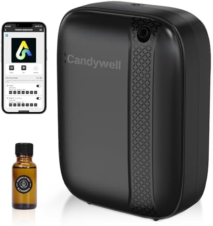 Waterless Diffuser, Whole Home Diffuser for 3000 Sq.Ft Coverage by Candywell